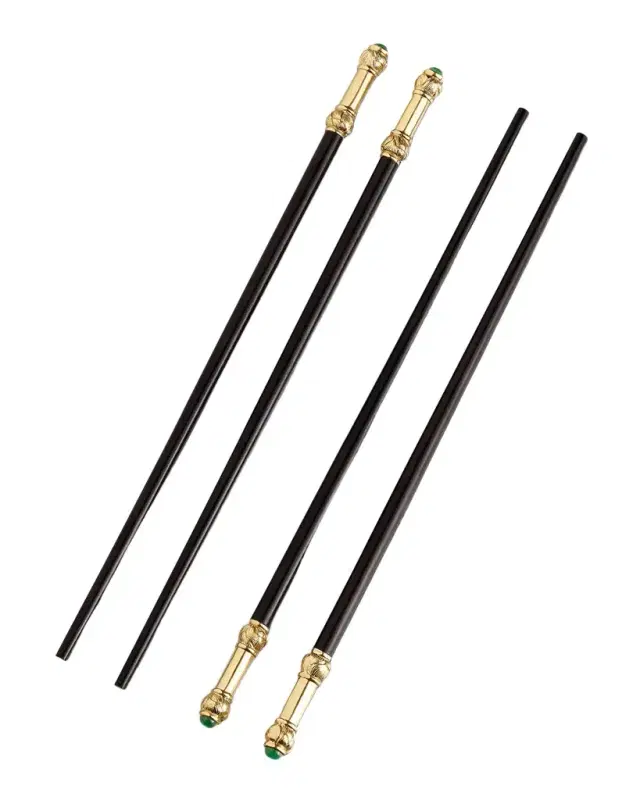 L 'Objet Gold 24K Gold-Plated Chopsticks, 2 Pairs