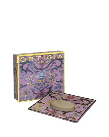 ORTIGIA Aragona Glass Plate and Soap Set | Thumbnail 1