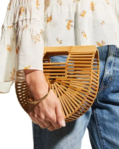Cult Gaia Gaias Bamboo Ark Mini Top Handle Bag | Thumbnail 2