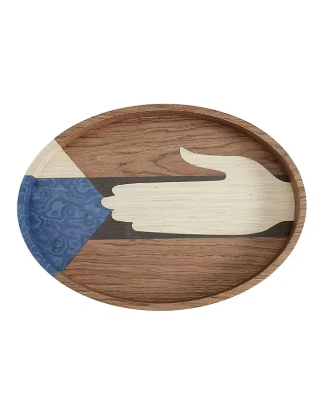 L 'Objet Edgar Oval Tray