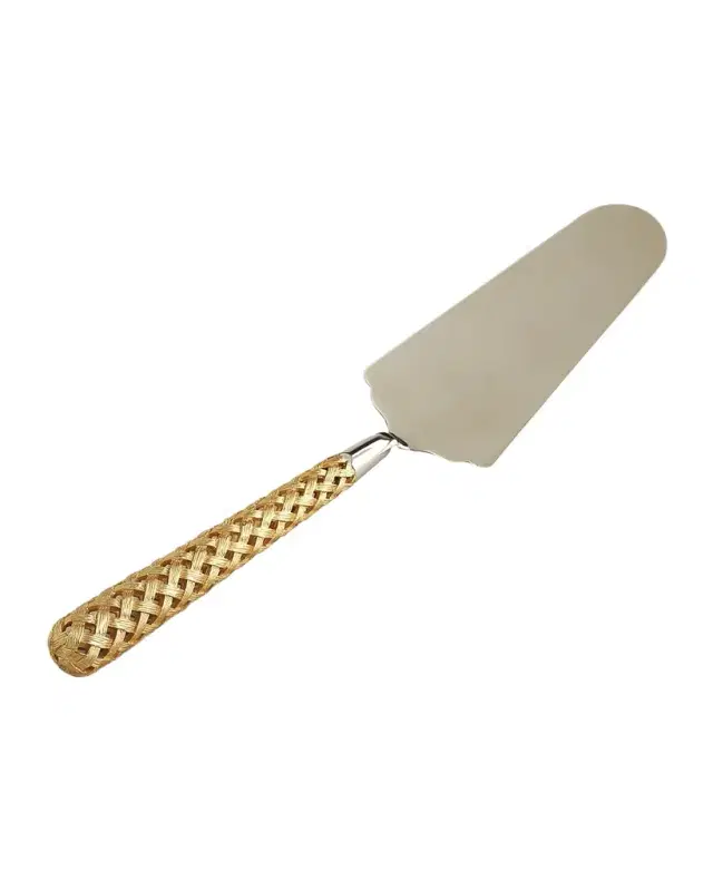 L 'Objet Braid 24K Gold-Plated Cake Server