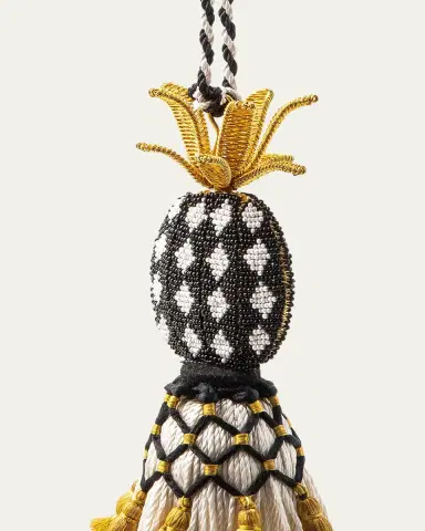 MacKenzie-Childs Beaded Pineapple Tassel | Thumbnail 2