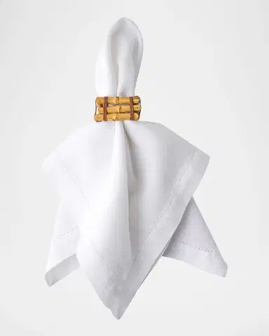 Juliska Bamboo Napkin Rings, Set of 4 | Thumbnail 2