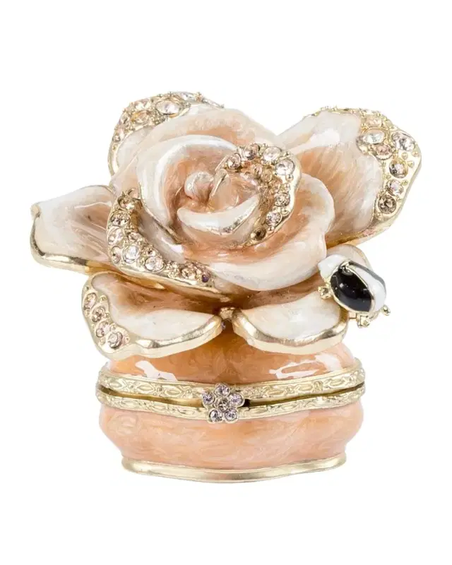 Jay Strongwater Sabrina Rosalie Rose Box