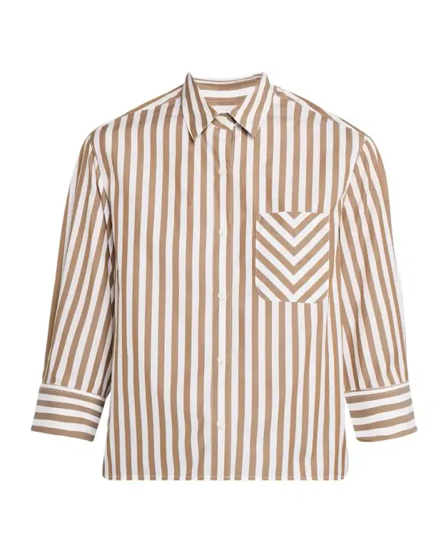 rag & bone Lucia Stripe Poplin Shirt