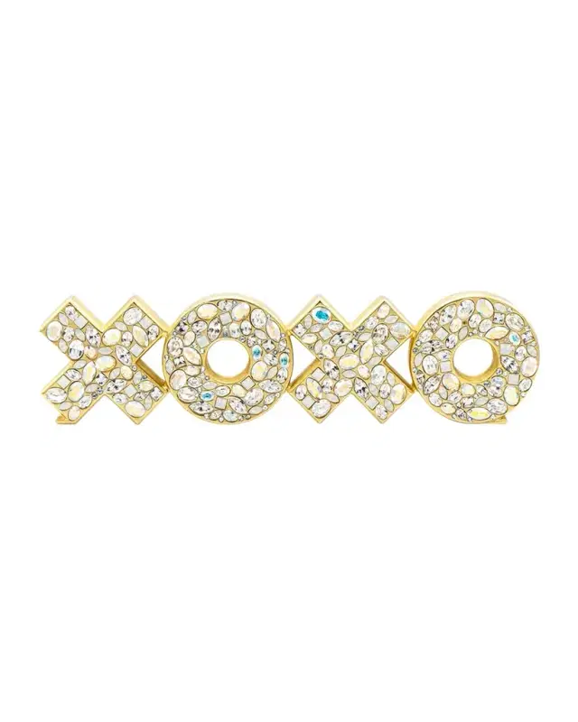 Jay Strongwater Avery Opal XOXO Objet