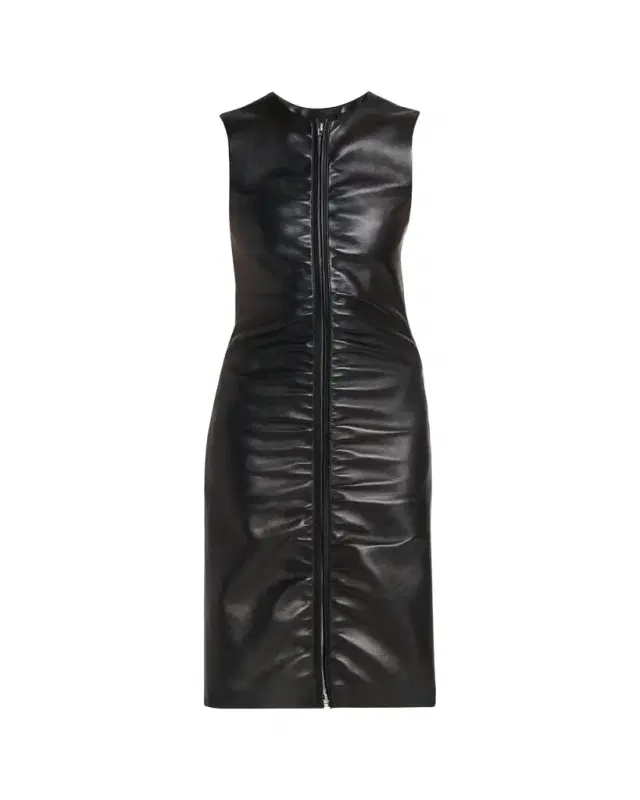 Tom Ford Lamb Leather Midi Dress