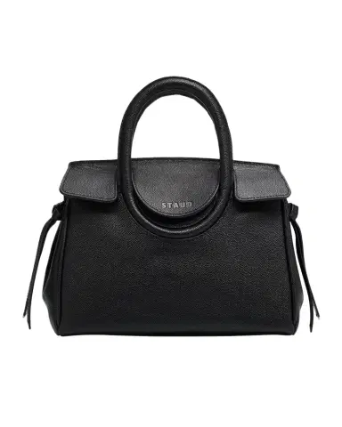 STAUD Maude Mini Pebble Leather Carryall Top-Handle Bag | Thumbnail 1