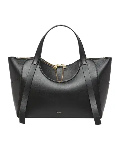 Givenchy Facet Small Chain-Embellished Leather Top-Handle Bag | Thumbnail 1