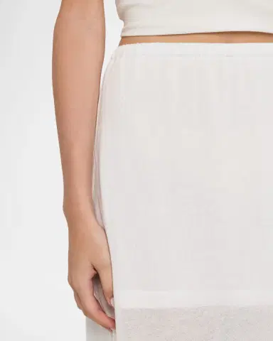 Akyn Studio Ada Sheer Jersey Midi Skirt | Thumbnail 5
