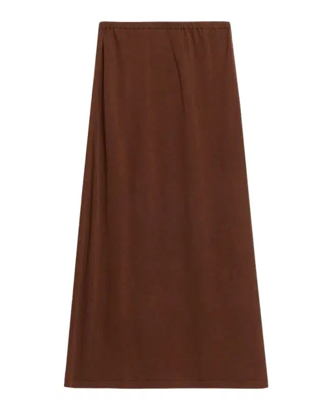 Akyn Studio Ada Sheer Jersey Midi Skirt