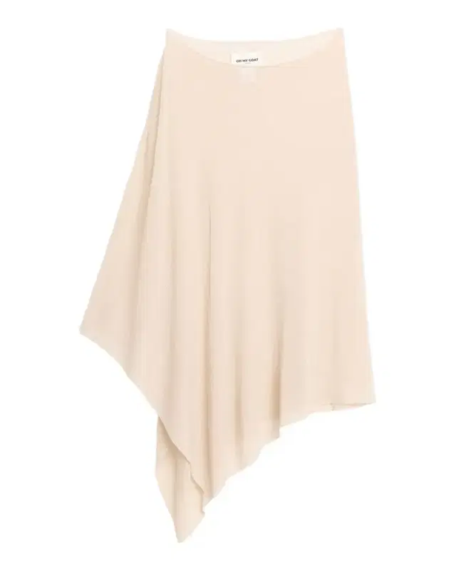Asymmetric Feather Cashmere Poncho