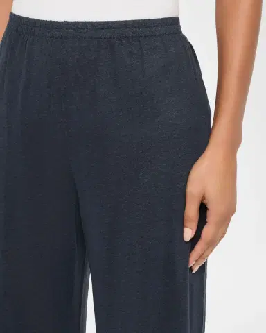 Majestic Filatures Wide-Leg Stretch Linen Pants | Thumbnail 5