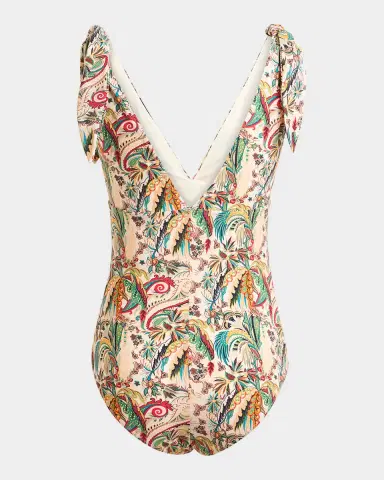 Etro Paisley One-Piece Swimsuit | Thumbnail 5