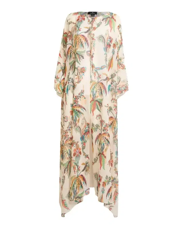 Etro Paisley Kaftan Coverup