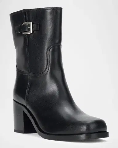 Staud Brooklyn Leather Ankle Boots | Thumbnail 2 Staud Brooklyn Leather Ankle Boots | Thumbnail 2