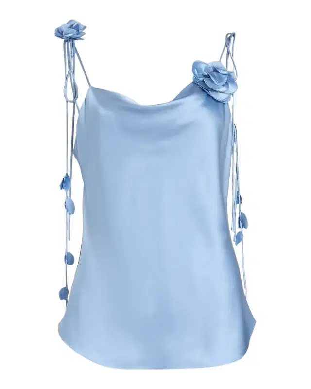 Cinq à Sept Trailing Flower Marta Silk Cami