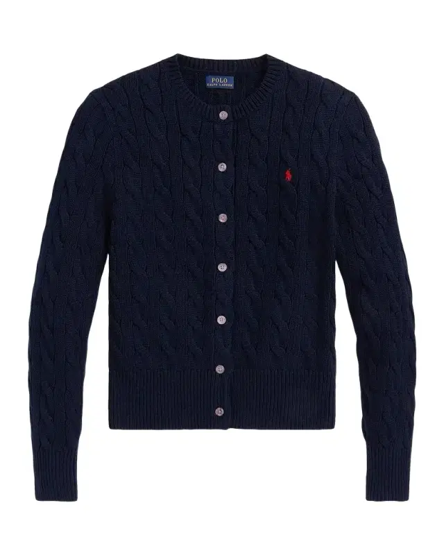 Polo Ralph Lauren Cable-Knit Cotton Cardigan