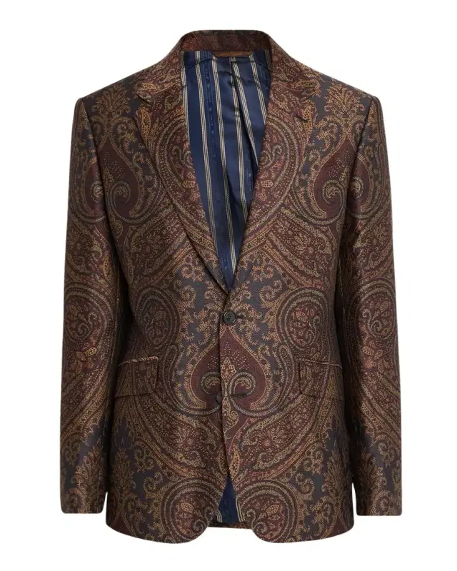Etro Men 's Milano Paisley Jacquard Sport Coat