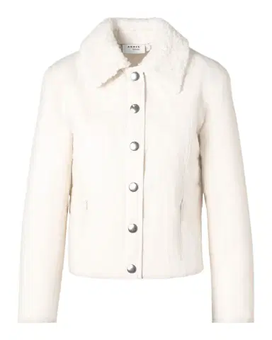 Akris punto Faux-Fur Collar Dot Puffer Jacket | Thumbnail 1 Akris punto Faux-Fur Collar Dot Puffer Jacket | Thumbnail 1