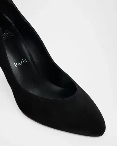 Christian Louboutin 85mm Fannylove Suede Pumps | Thumbnail 3
