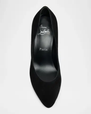 Christian Louboutin 85mm Fannylove Suede Pumps | Thumbnail 4