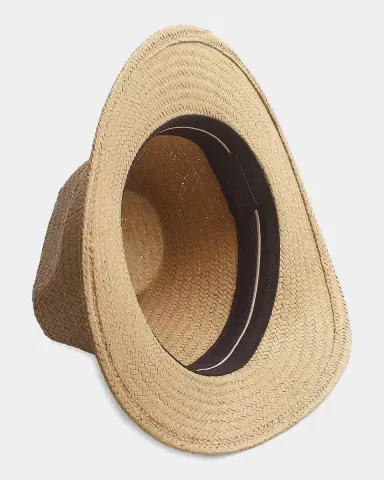 rag & bone Packable Straw Fedora Hat | Thumbnail 2