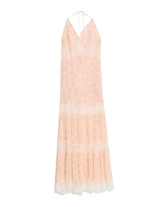 LoveShackFancy Kieva Floral Halter Maxi Dress