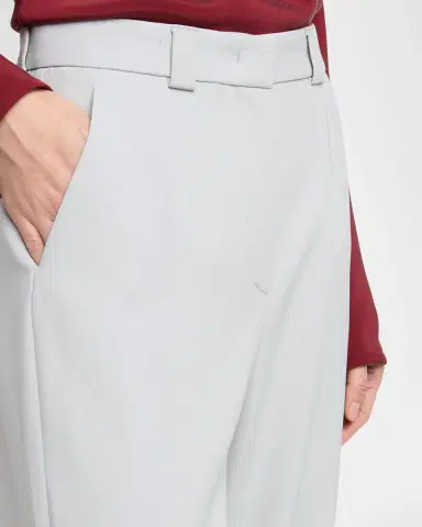 Giorgio Armani Viscose Stretch Straight-Leg Trousers | Thumbnail 5
