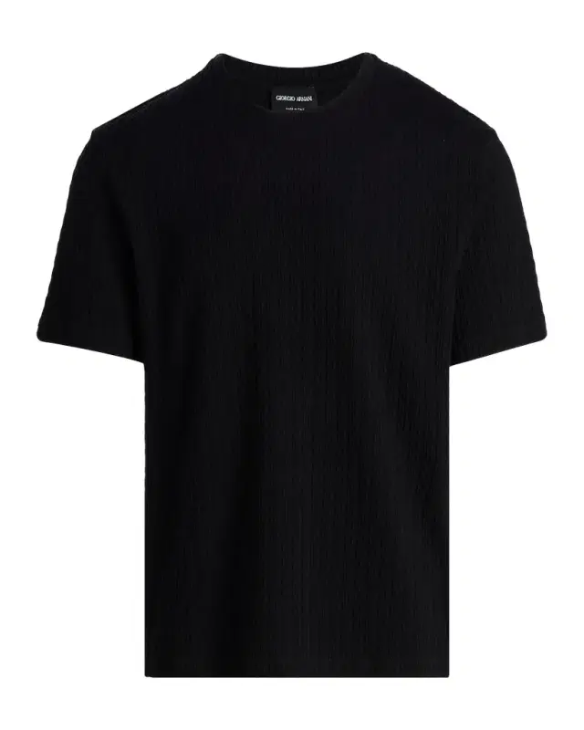 Giorgio Armani Stretch Jersey Crewneck T-Shirt