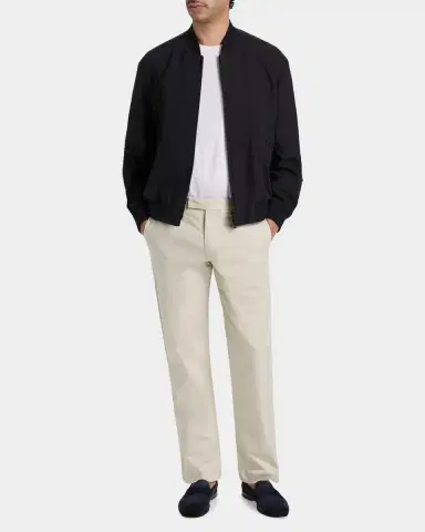 Giorgio Armani Men's Cotton-Blend Bomber Jacket | Thumbnail 2 Giorgio Armani Men's Cotton-Blend Bomber Jacket | Thumbnail 2