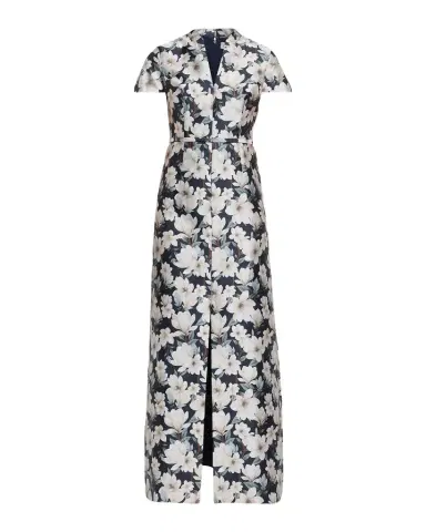 SACHIN BABI Charlotte Floral-Print Mikado Gown | Thumbnail 1