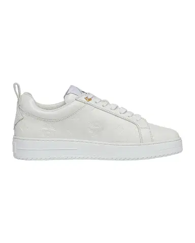 MCM Men's Neo Derby Leather Sneakers | Thumbnail 3