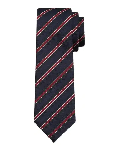 Emporio Armani Men's Multi-Stripe Silk Tie | Thumbnail 1
