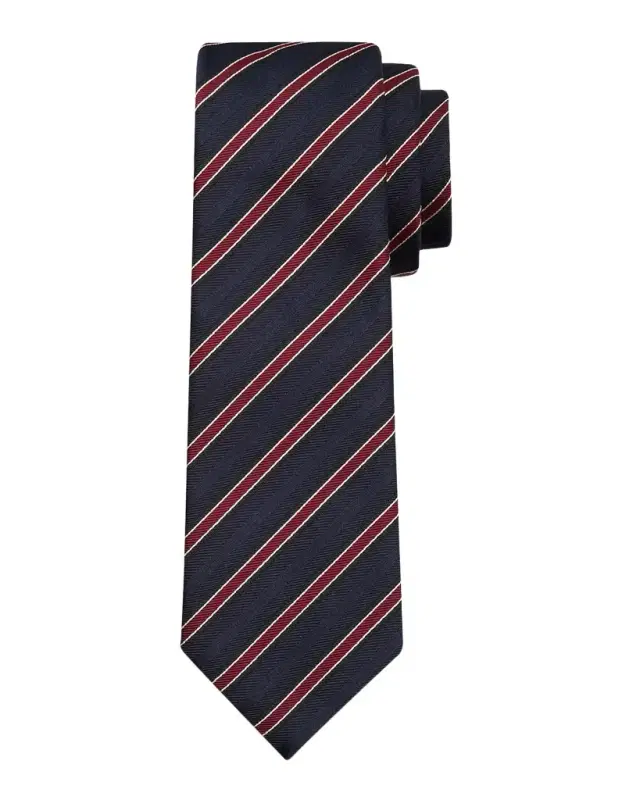 Emporio Armani Men's Multi-Stripe Silk Tie