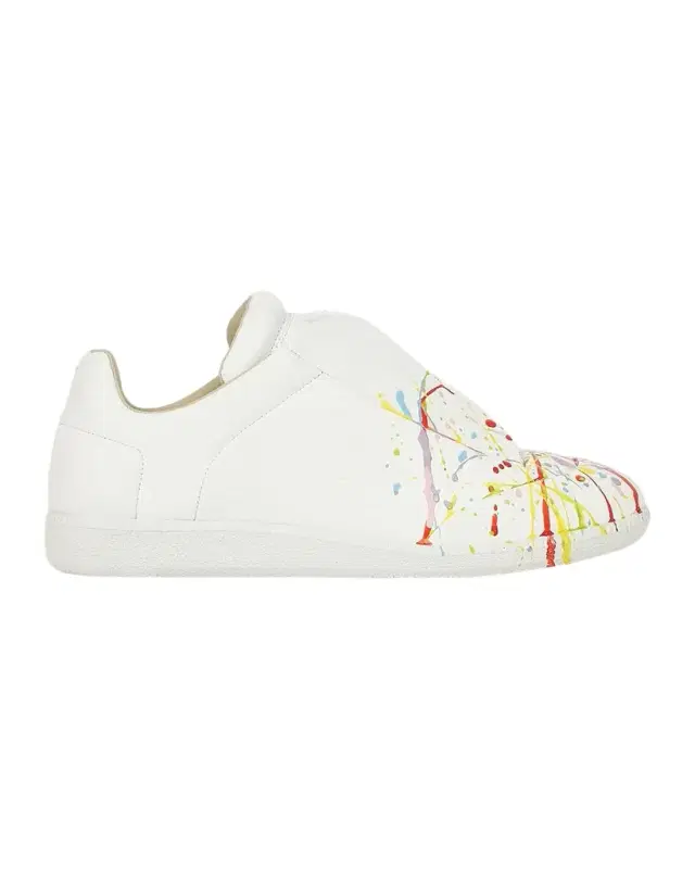 Maison Margiela Future Leather Low-Top Sneakers