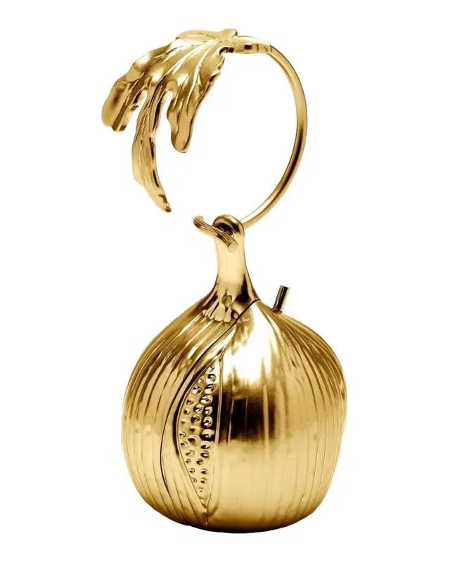 Cult Gaia Fico Sculptural Fig Wristlet