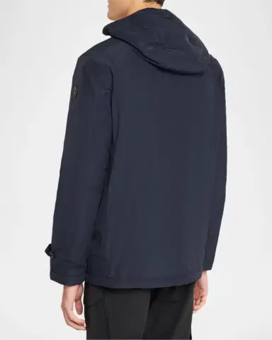 Moncler Men's Evrine Hooded Down Parka | Thumbnail 3
