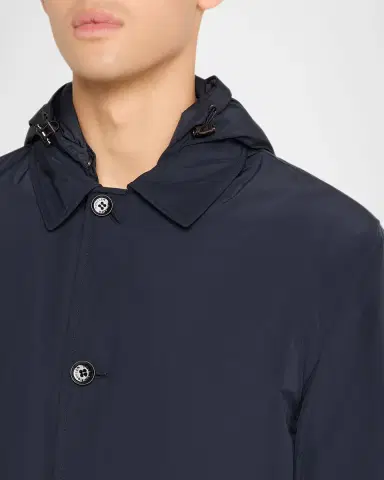 Moncler Men's Evrine Hooded Down Parka | Thumbnail 5