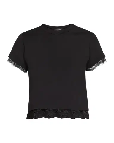 Generation Love Christella Lace-Trim T-Shirt | Thumbnail 1