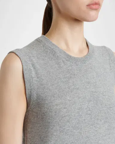 Dolce & Gabbana Cashmere Sleeveless Crewneck Sweater | Thumbnail 5 Dolce & Gabbana Cashmere Sleeveless Crewneck Sweater | Thumbnail 5