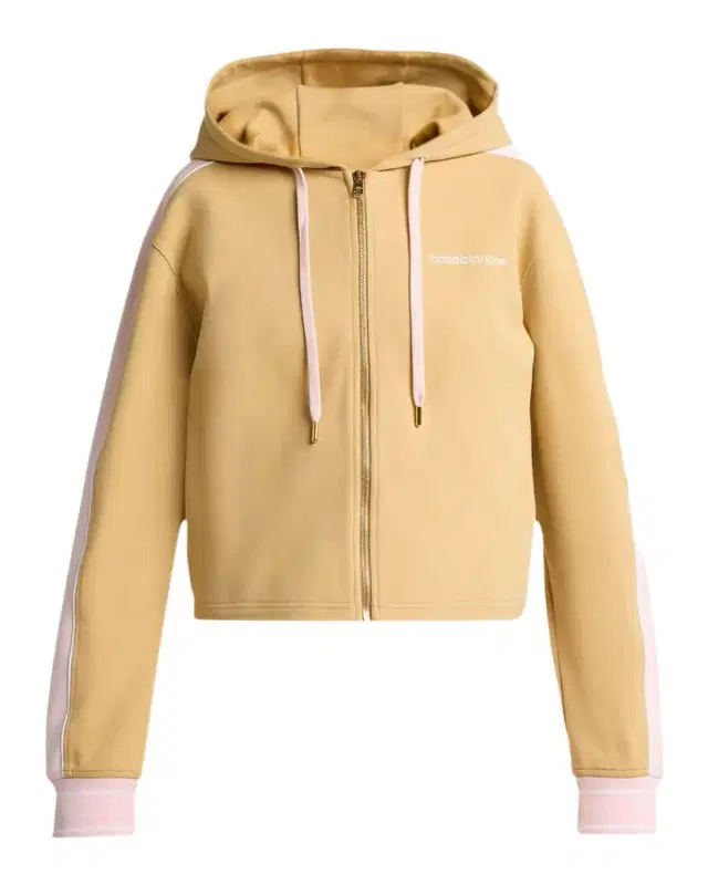 Casablanca Punto Crop Hooded Zip Jacket