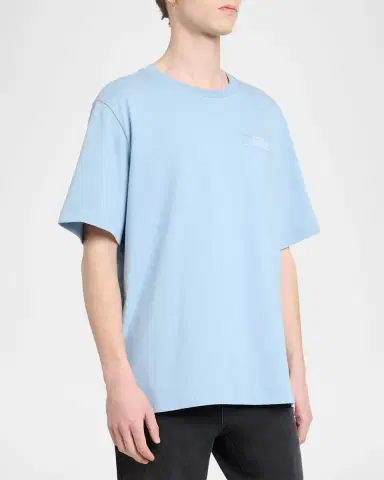 AMIRI Men's Spirit Label Cotton T-Shirt | Thumbnail 4
