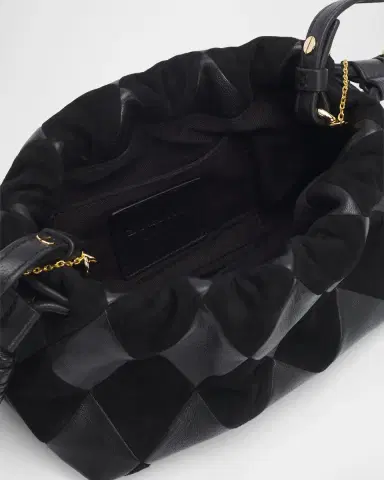 Zimmermann Cloud 91 Small Suede & Leather Clutch Bag | Thumbnail 4 Zimmermann Cloud 91 Small Suede & Leather Clutch Bag | Thumbnail 4