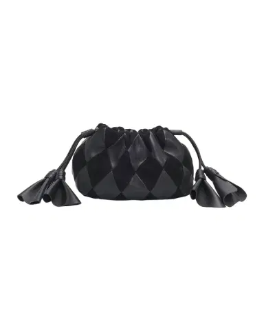 Zimmermann Cloud 91 Small Suede & Leather Clutch Bag | Thumbnail 1 Zimmermann Cloud 91 Small Suede & Leather Clutch Bag | Thumbnail 1