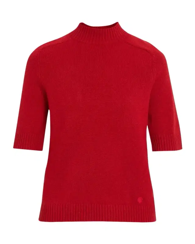 Loulou De Saison Ruth Rib-Knit Cashmere Top