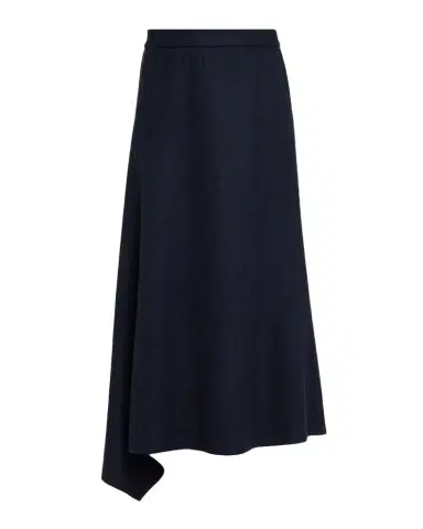 Lafayette 148 New York Reversible Flared Wool-Cashmere Maxi Skirt | Thumbnail 1