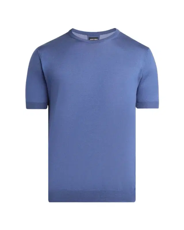 Giorgio Armani Men's Silk & Cotton T-Shirt