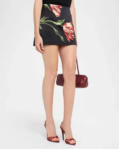 ALICE + OLIVIA Rubi Micro Mini Skirt | Thumbnail 4