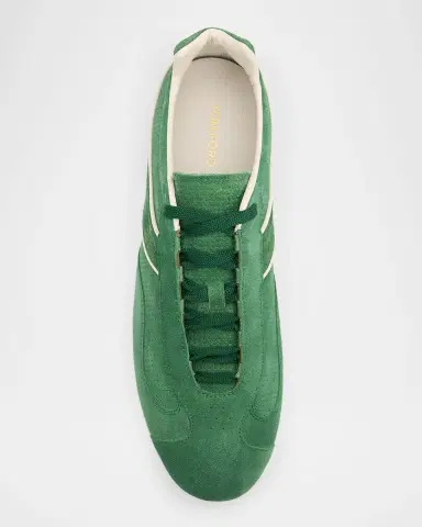 Tom Ford Men's Suede Low-Top Sneakers | Thumbnail 4
